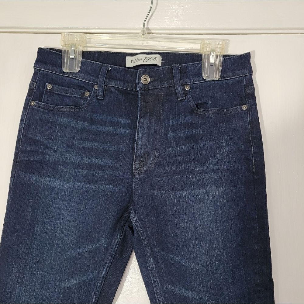Jos. A. Bank 1905 slim fit jeans 30x32 Dark Wash - Picture 3 of 11